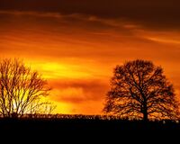 Fire in the sky III (1 of 1)