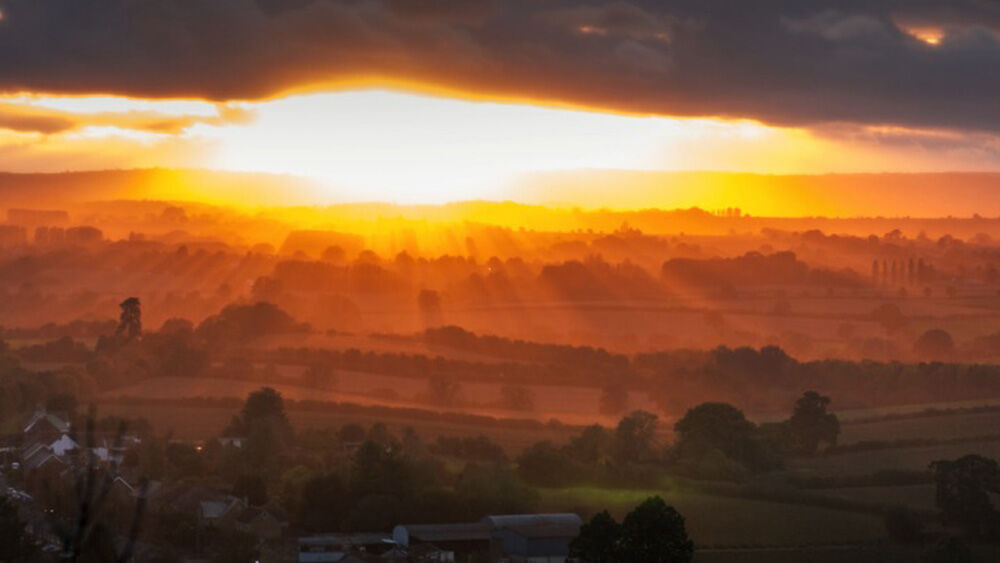Ham Hill sunset 1 (1 of 1)
