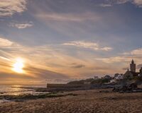 Sundown over Porthleven