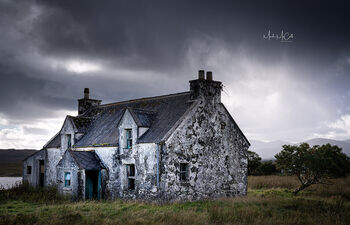Abandoned Croft House, Outer Hebrides