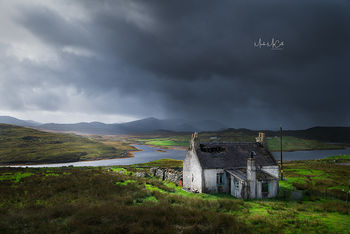 Abandoned Croft House, Outer Hebrides, Scotland