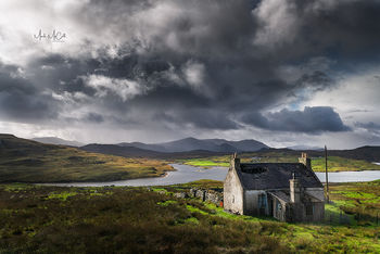 Illuminated, Isle of Lewis, Outer Hebrides. Scotland
