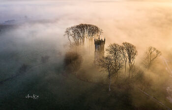Mist in the Shire, Ayrshire, Scotland