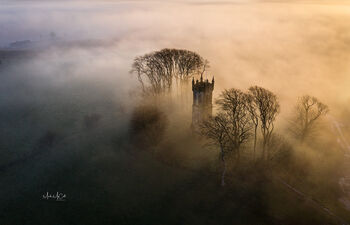 Mist in the Shire, Ayrshire, Scotland