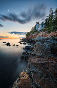Bass Harbour Head lighthouse, Acadia National Park, Maine