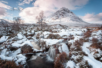 Glen Etive in Winter, Glencoe, Scotland
