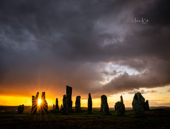 Callanish dawn, Outer hebrides,Scotland