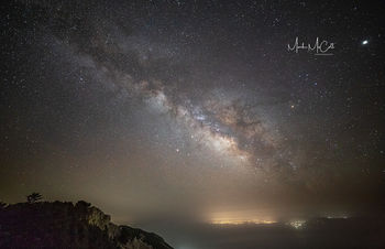 Galactic centre, Cephalonia, Greece