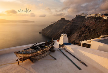 Fira sunset, Santorini