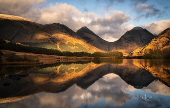 Changing light, Glen Etive, Glencoe, Scotland
