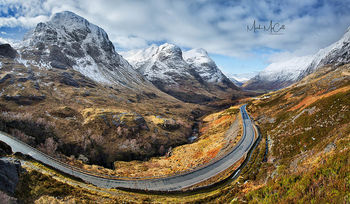 Round the bend, Glencoe, Scotland