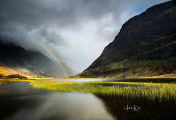 Autumn Rainbow, Glencoe, Scotland