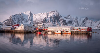 Dawn, Hamnoy, Lofoten Islands, Norway
