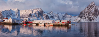Dawn, Hamnoy, Lofoten Islands, Norway