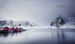 Fishing huts, Hamnoy, Lofoten islands