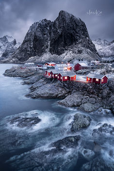 Hamnoy dawn, Lofoten Islands, Norway