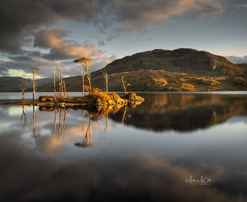 Loch Assynt reflections, Scotland