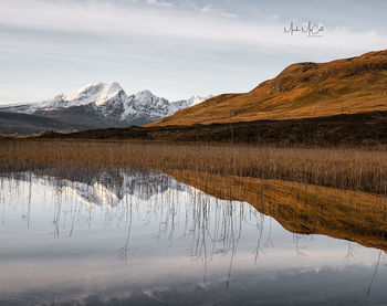 Bla Bheinn from Loch Cill Chriosd, Isle of Skye, Scotland