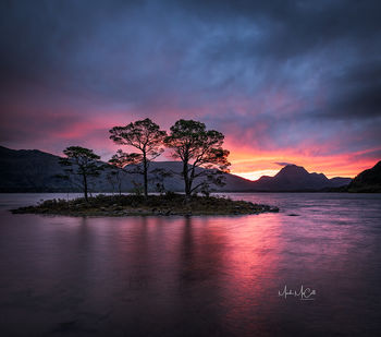 Loch Maree and Slioch at dawn, Torridon, Scotland