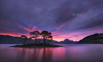 Loch Maree sunrise, Wester Ross, Scotland