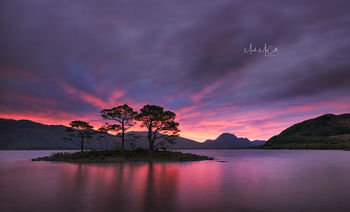 Loch Maree sunrise, Wester Ross, Scotland