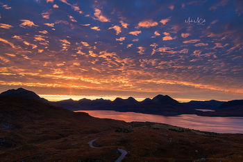 Dawn Colours, Upper Loch Torridon, Wester Ross, Scotland
