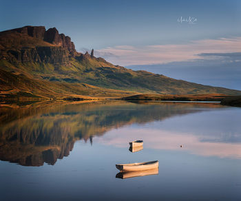 Loch Fada reflections, Skye, Scotland