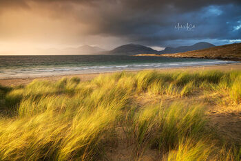 Passing storm, Luskentyre, Outer Hebrides