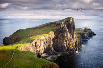 Spring sunset, Neist point, Isle of Skye