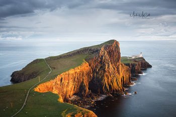 Golden moment, Neist point, Isle of Skye
