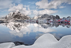 Early morning light, Reine, Lofoten islands