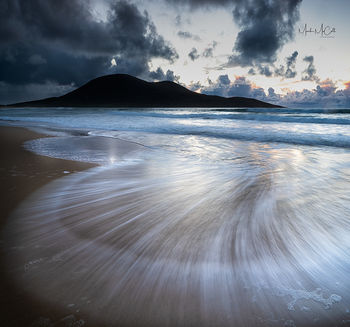Wave patterns, Scarasta, Isle of Harris, Outer Hebrides