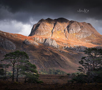 Light on Slioch, Wester Ross, Scotland