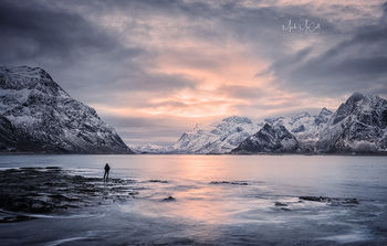 Solitude, Vareid, Lofoten Islands, Arctic Norway