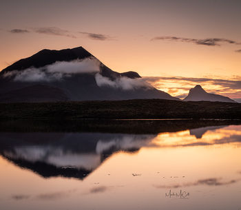 Stac Pollaidh reflections, Assynt, Scotland