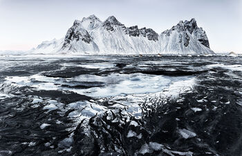 Ice patterns, Iceland