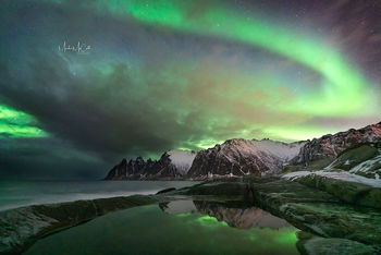Tungeneset Aurora, Senja, Arctic Norway