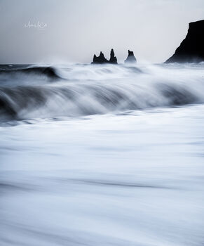 Icelandic surf, Vik, Iceland