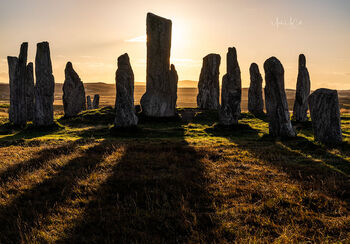Dawn at Callanais Standing Stones, Outer Hebrides, Scotland