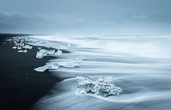 Beach of diamonds, Jokulsarlon, Iceland
