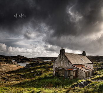 Falling apart, Harris, Outer Hebrides