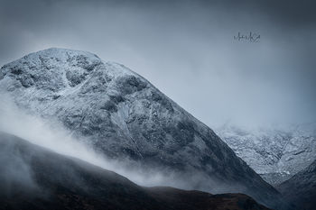 Brooding in the mist, Glencoe, Scotland