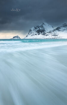 Waves, Lofoten Islands, Norway