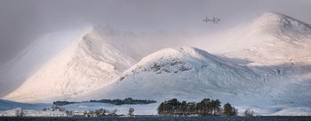 Fleeting light, Black mount, Rannoch Moor, Glencoe