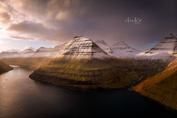 Winter sunrise, Faroe Islands