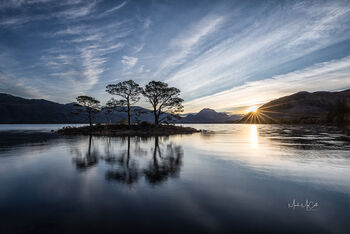 Sunrise at Loch Maree, Wester Ross, Scotland