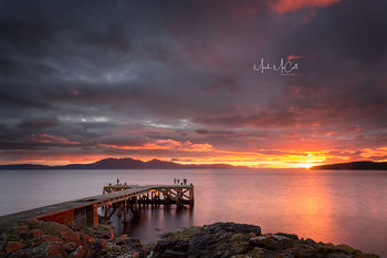 The end of Summer, Portencross, Ayrshire