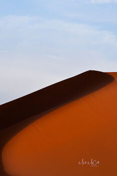 Desert curve, Morocco