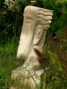 'Head', limestone, 30cm