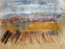 'Ploughed field' ,mixed media 30x35cm